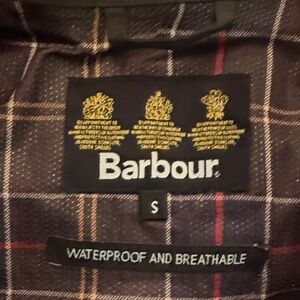Barbour jacket size S. Pit to pit 22 inch. Length 32 see pictures